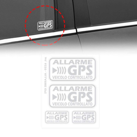 Autocollants Alarme GPS pour Véhicule - Protection Anti-Vol