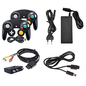 Kit d'Accessoires Complet pour Nintendo Game Cube - Câbles et Manettes Inclus