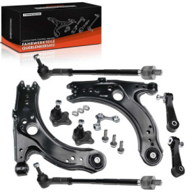Kit de Bras de Suspension Avant 8 Pièces pour Audi, Seat et Volkswagen
