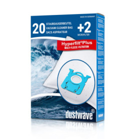 Dustwave® Sacs d'Aspirateur Philips FC8241/09 - 20 Pièces avec Microfiltre