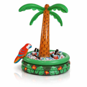 Glacière Gonflable Palmier 150 cm - Seau à Glace Tropical