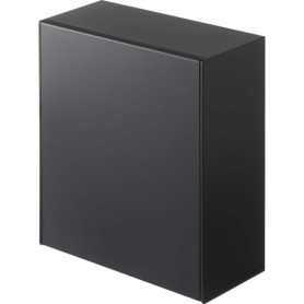 Boîte de Rangement Murale Yamazaki TOWER - Design Japonais Noir