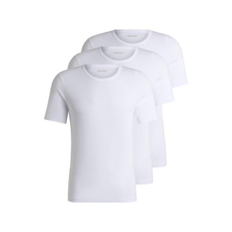 T-shirt classique BOSS pour homme - Blanc