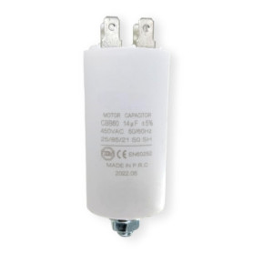 Condensateur Universel DL-pro 14 µF 450 V pour Appareils Électroménagers
