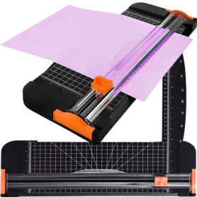 Guillotine Retoo A4 pour Découpe Précise de Papier et Carton