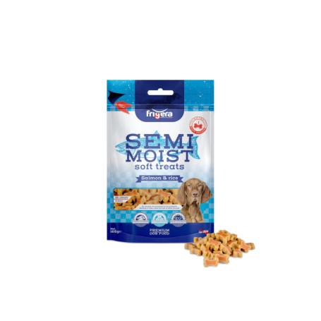 Friandises Molles Saumon & Riz pour Chiens - 165g friGERA