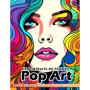 Livre de Coloriage Pop Art pour Adultes - Portraits de Femmes