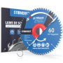 Lame de Scie Circulaire 190 mm avec Adaptateur - Compatible Bosch et Makita