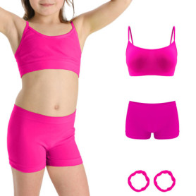 Ensemble Fille Risalti en Microfibre - Brasière et Culottes Confortables