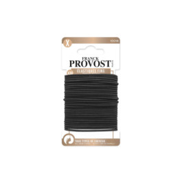 Lot de 30 Élastiques Fins Noirs sans Métal - Franck Provost