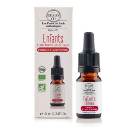 Elixir Composé aux Fleurs de Bach pour Enfants - 100% Naturel - 10ml