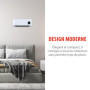 Chauffage Mural Électrique Alpina 1000-2000W avec Télécommande