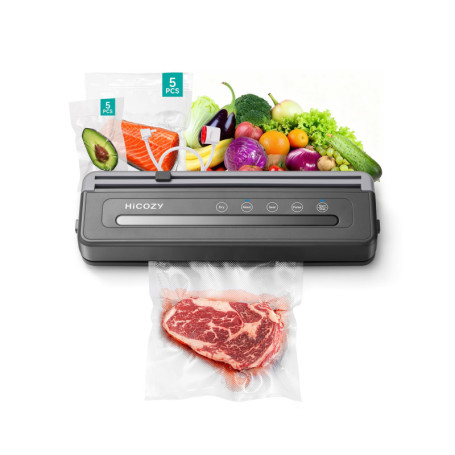 Machine Sous Vide Automatique HiCOZY H600 - Scelleuse Puissante avec Modes 5 en 1