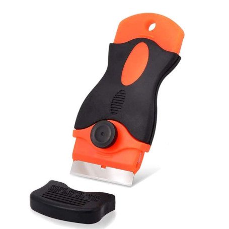 Racloir PARENCE pour Plaques Vitrocéramiques et Induction - Nettoyage Efficace sans Rayures