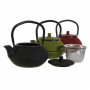 Théière DKD Home Decor Rouge Noir Vert Fonte (300 ml) (3 Unités) 78,99 €