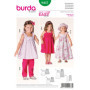 Patron de Couture Burda B9437 pour Fille - Tailles 86 à 116
