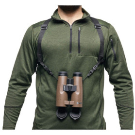 Harnais Universel Bushnell pour Jumelles - Confort Optimal et Attaches Rapides - Noir