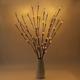 Fantasee Lot de 3 Branches Lumineuses à LED pour Décoration Intérieure - 76 cm