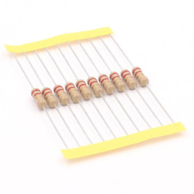 Pack de 10 Résistances Carbone 180K Ohms 2W +/-5%