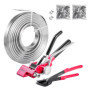 Kit de Cerclage VEVOR 60 m avec Outil et Tendeur pour Emballage