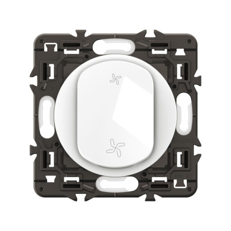 Interrupteur Poussoir VMC Legrand - 6A - Prêt à Installer - Blanc