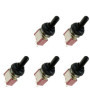 Pack de 5 Interrupteurs à Bascule Miniatures Étanches Mintice