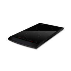 Plaque à Induction TAURUS Darkfire 2 Feux - Design Compact et Portable