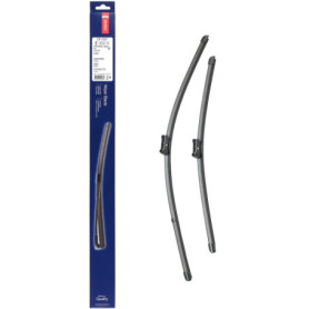 Kit de balais d'essuie-glace DENSO pour véhicule avec volant gauche - 650/500mm
