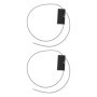 OTOTEC Lot de 2 Antennes M.2 Wi-Fi et Bluetooth pour Ordinateur Portable
