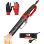 Allume-Charbon Électrique EZUVITA 2000 W avec Soufflerie et Gants Inclus