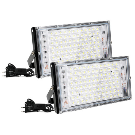 Projecteur LED Fynokst 100W Assen - Éclairage Extérieur et Intérieur