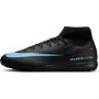 Chaussures de Football NIKE ZM Superfly 10 Academy TF - Noir Ice Blue - Taille 43 EU