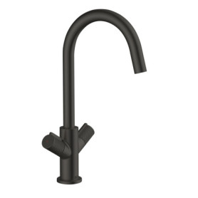 Mitigeur de Cuisine Monocommande Fern Easyfit Noir par Bristan