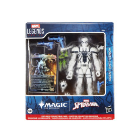 Figurine Marvel Legends Agent Anti-Venom avec Carte à Collectionner