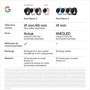 Montre Connectée Google Pixel Watch 3 - 41 mm Noir Mat avec Bracelet Volcanique