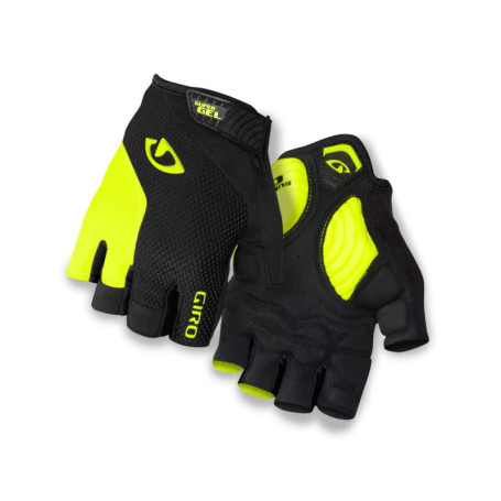 Gants de Route Giro SG Noir et Jaune - Taille S