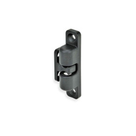 Loqueteau à billes Ganter Normelemente GN 4490 Noir pour Volets et Portes