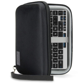 Étui de Transport Rigide USA Gear pour Mini Ordinateur Portable 7" - Noir