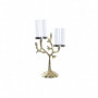 Pot à Bougie DKD Home Decor Verre Doré Aluminium Oiseaux (29 x 15 x 48 cm) 104,99 €