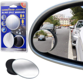 Goodyear Lot de 2 Rétroviseurs d'Angle Mort Réglables - Vision Optimale pour Voitures et SUV