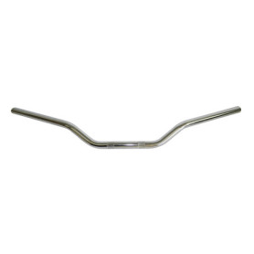 Guidon Accossato Chromé pour Royal Enfield Interceptor 2021-2025 - Acier 22 mm