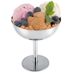 Coupes à Glace Élégantes en Acier Inoxydable - 200ml