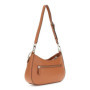 Sac à Épaule GUESS Noelle II en Cuir Synthétique Light Cognac