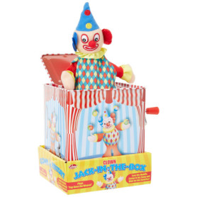 Boîte à Musique Surprise Clown - Tobar Jack in the Box