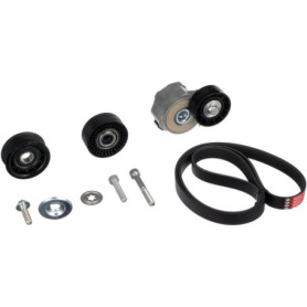 Kit de courroies trapézoïdales GATES K026PK1368 en caoutchouc