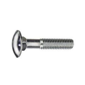 Vis à tête bombée M10 x 180 mm galvanisées - Connex