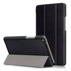 Coque en PU Cuir Noir pour Huawei MediaPad T3 8.0 - Kepuch