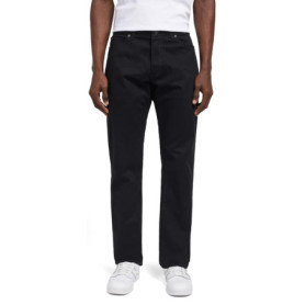 Jean Lee Homme Coupe Droite Noir 34W/34L - Confort et Style