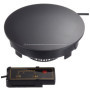 Plaque à Induction Lacor pour Chafing Dish - 1000W, Ø24 cm, Noir