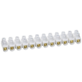 Borne de Raccordement Nylbloc Legrand - 12 Bornes Blanc 6 m² 41A